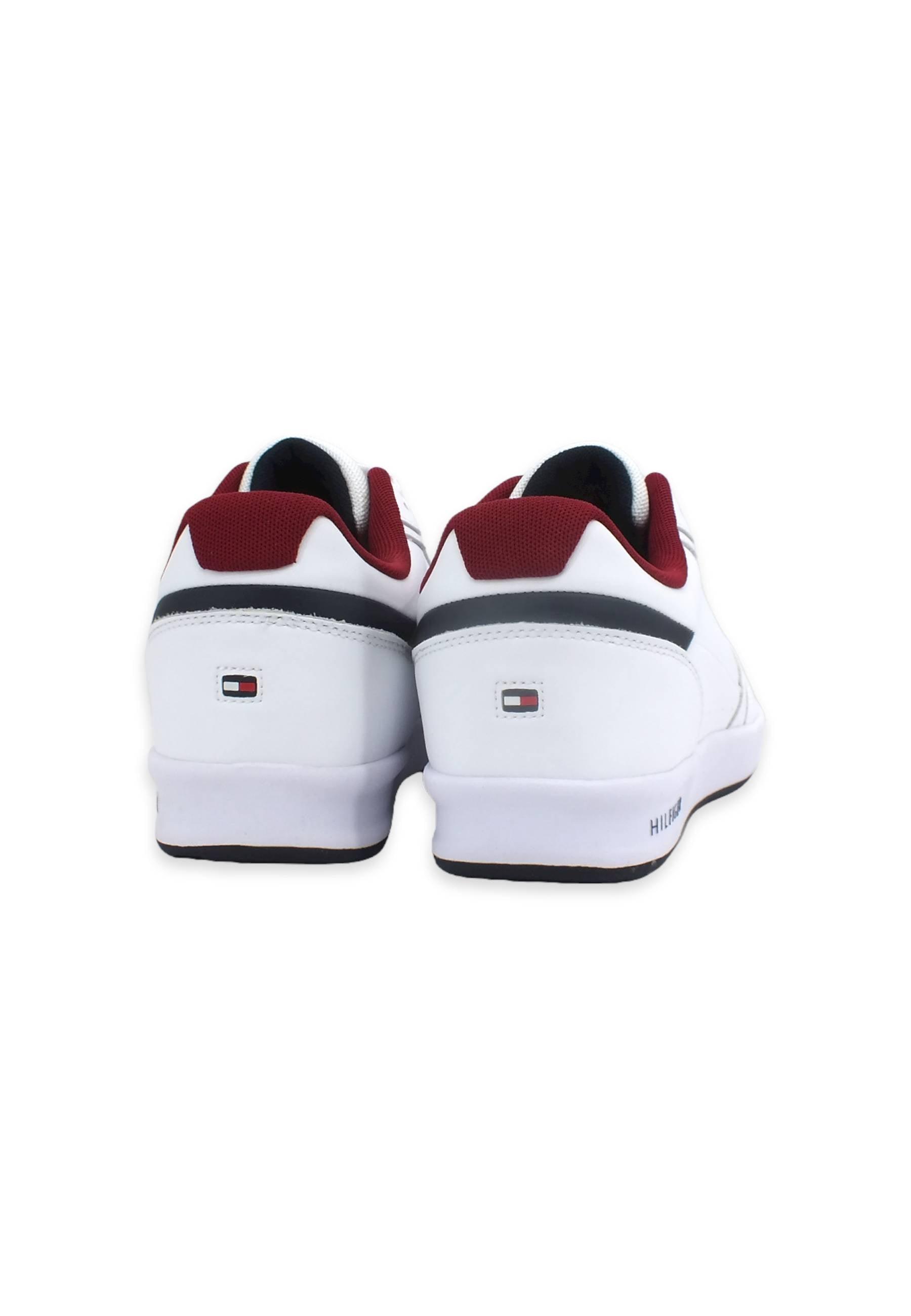 TOMMY HILFIGER Sneaker Uomo White FM0FM04364 - Sandrini Calzature e Abbigliamento