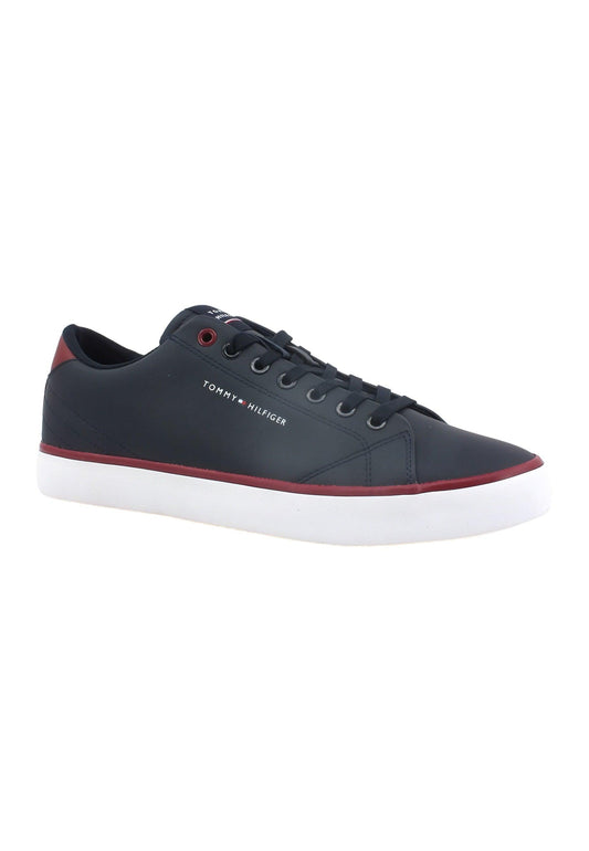TOMMY HILFIGER Th Hi Vulc Sneaker Uomo Desert Sky FM0FM04731 - Sandrini Calzature e Abbigliamento