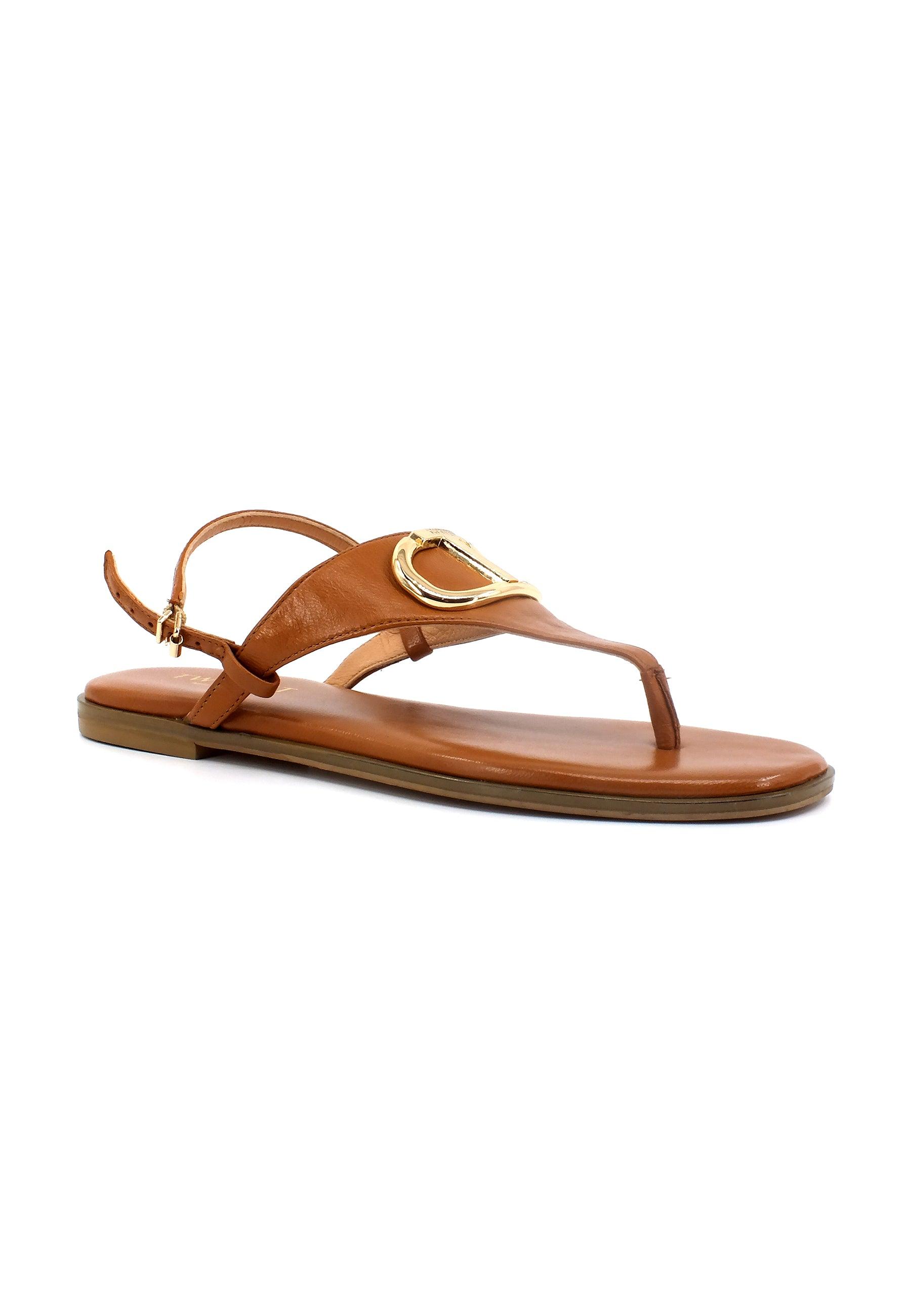TWINSET Sandalo Infradito Donna Cuoio 231TCP12A - Sandrini Calzature e Abbigliamento