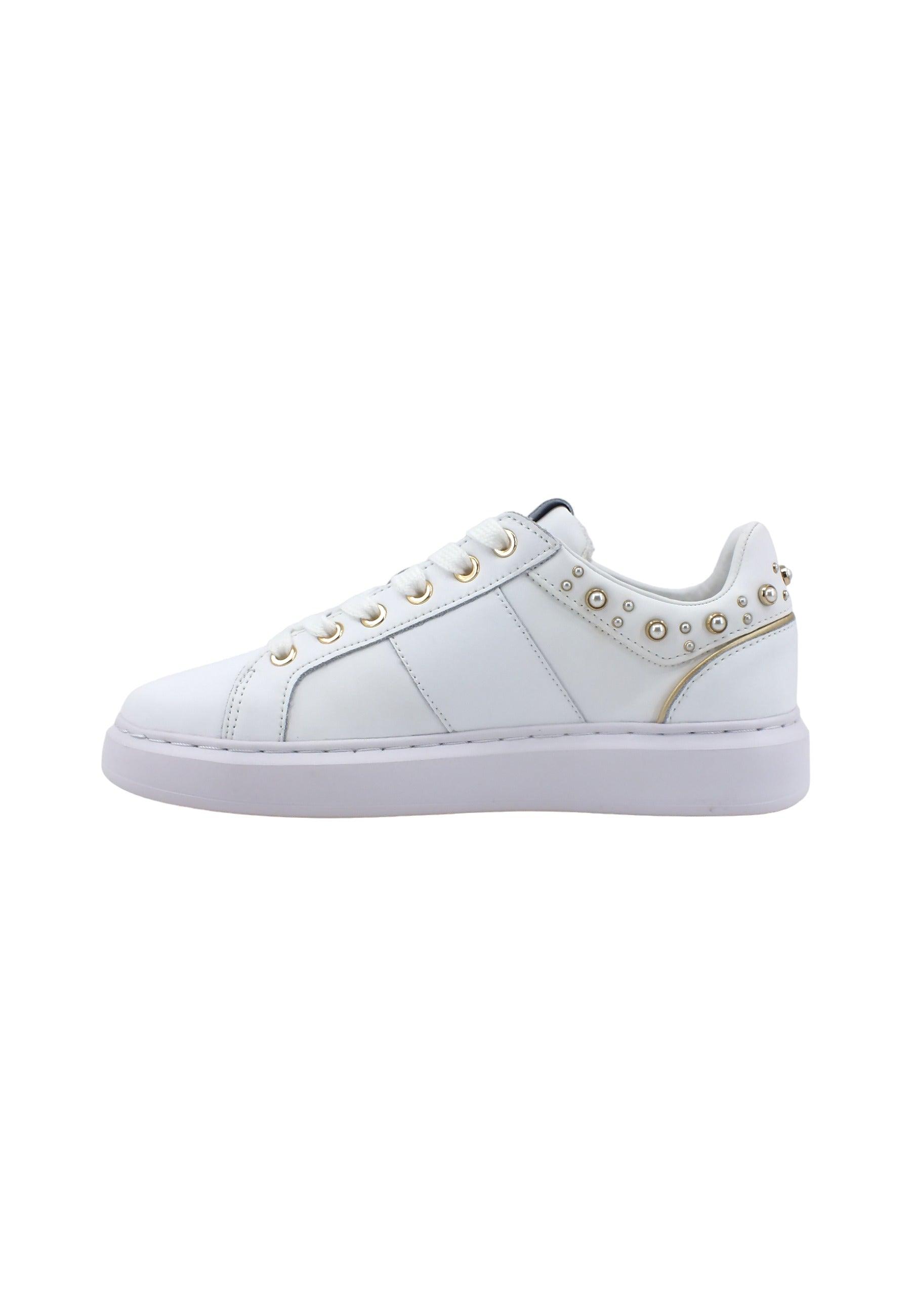 TWINSET Sneaker Donna Perle Bianco Ottico 231TCP060 - Sandrini Calzature e Abbigliamento