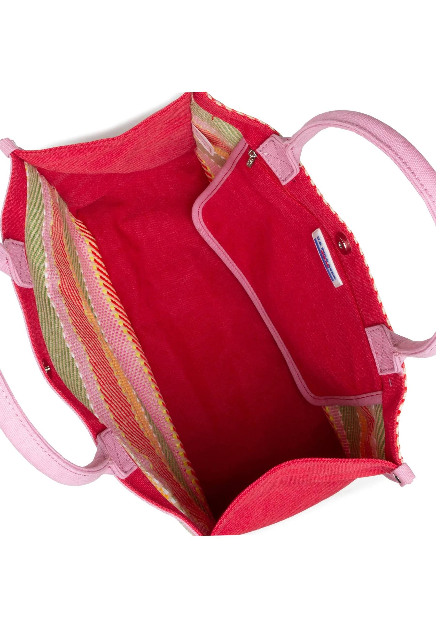 U.S. POLO ASSN. El Dorado Borsa Shopping Rose BEUDD5386WUP422 - Sandrini Calzature e Abbigliamento