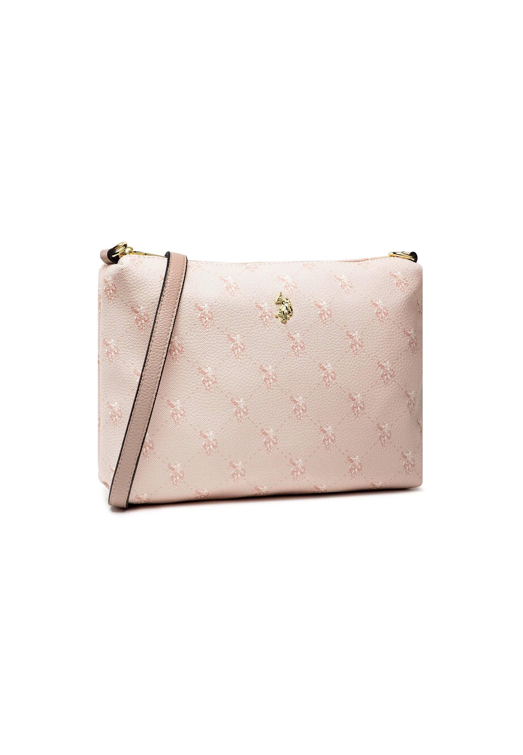 U.S. POLO ASSN. Malibu Borsa Shopping Con Pochette Pink Gold BEUM15736WVG499 - Sandrini Calzature e Abbigliamento
