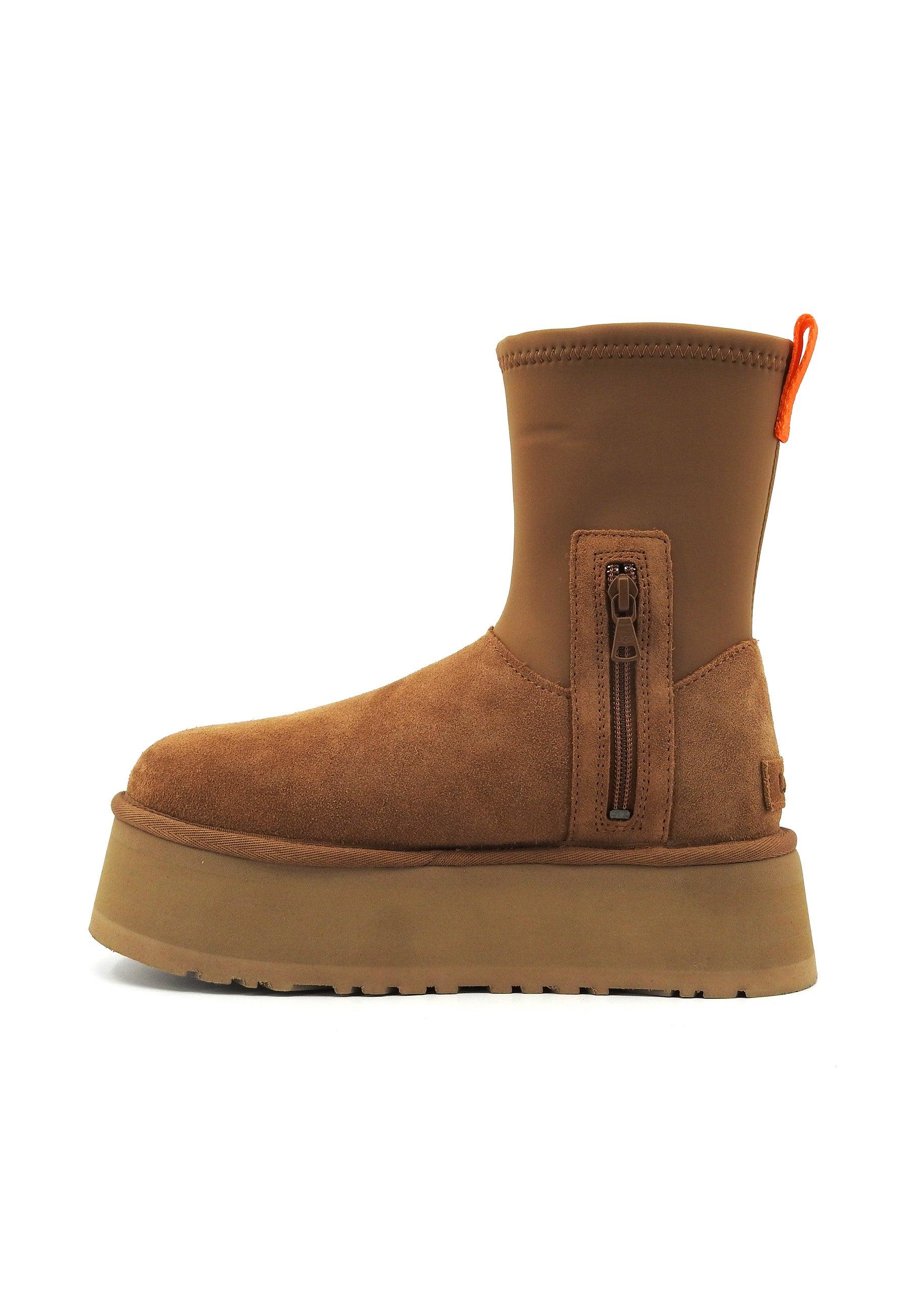 UGG Classic Dipper Stivaletto Donna Chestnut W1144031 - Sandrini Calzature e Abbigliamento