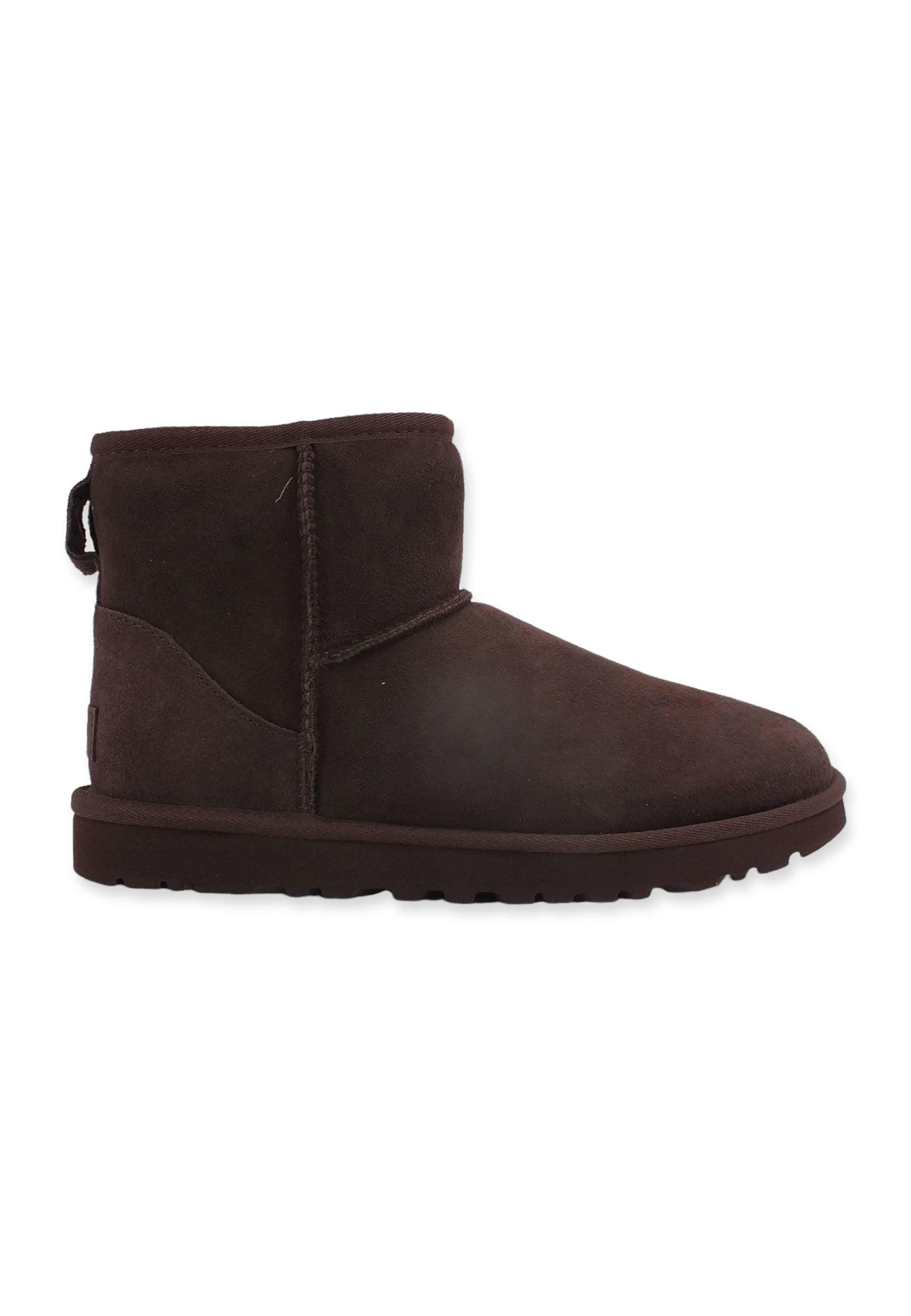 UGG Classic Mini II Stivaletto Pelo Donna Marrone Burnt Cedar W1016222 - Sandrini Calzature e Abbigliamento