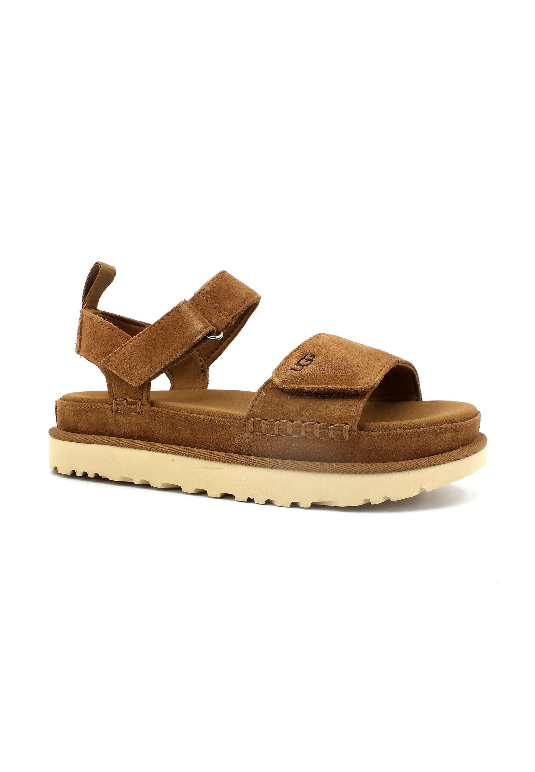 UGG Goldenstar Sandalo Donna Chestnut W1136783 - Sandrini Calzature e Abbigliamento