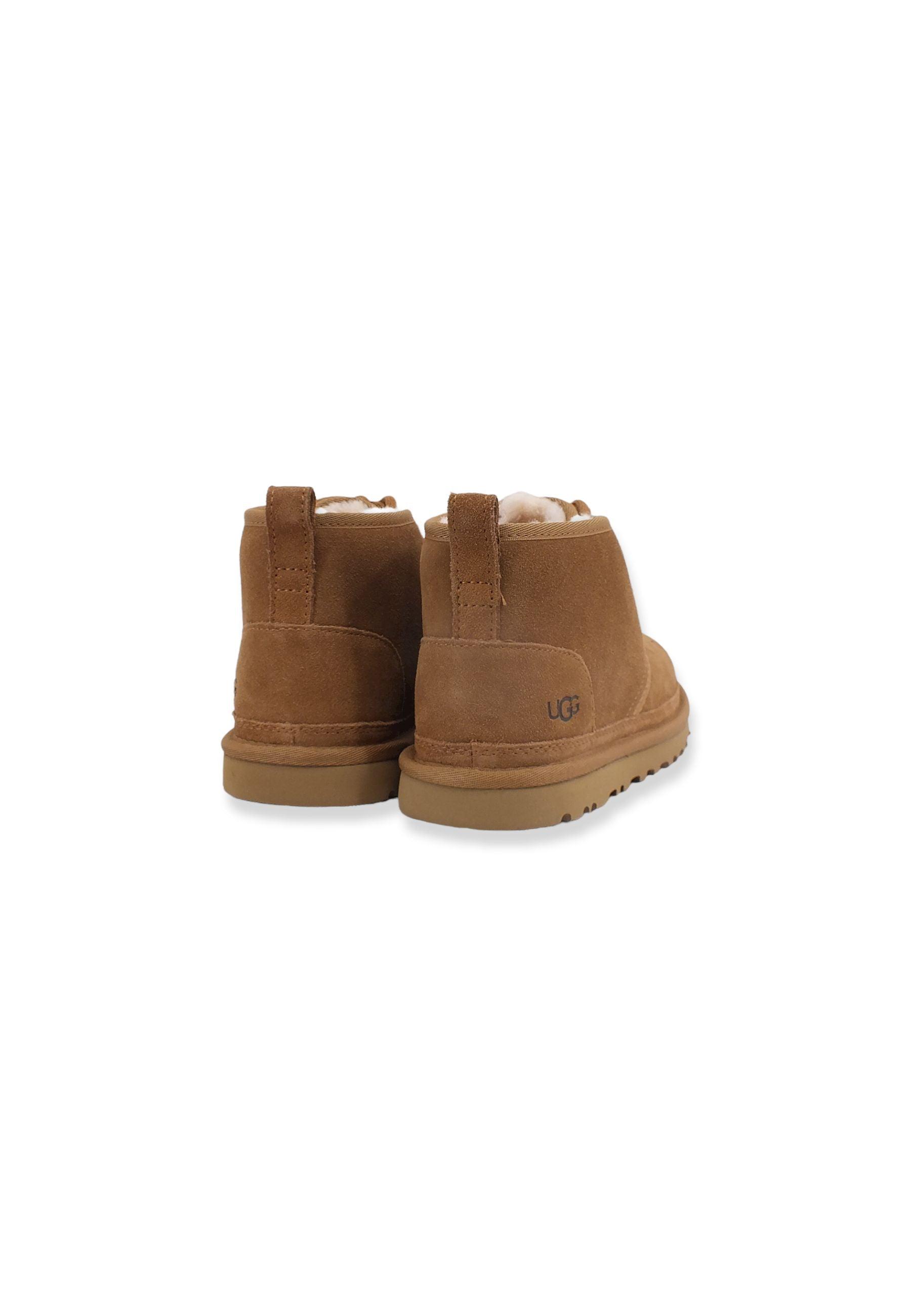 UGG Neumel Stivaletto Pelo Donna Marrone Chestnut W1094269 - Sandrini Calzature e Abbigliamento