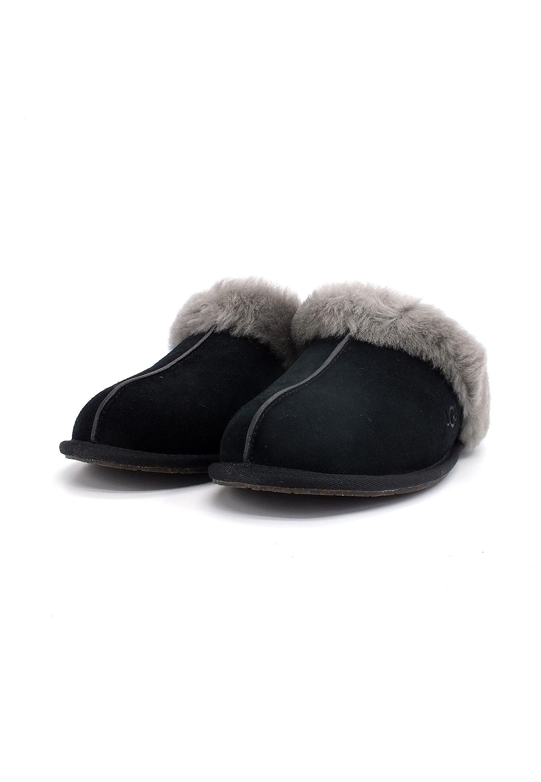 UGG Scufette II Ciabatta Pelo Donna Black Grey W1106872 - Sandrini Calzature e Abbigliamento