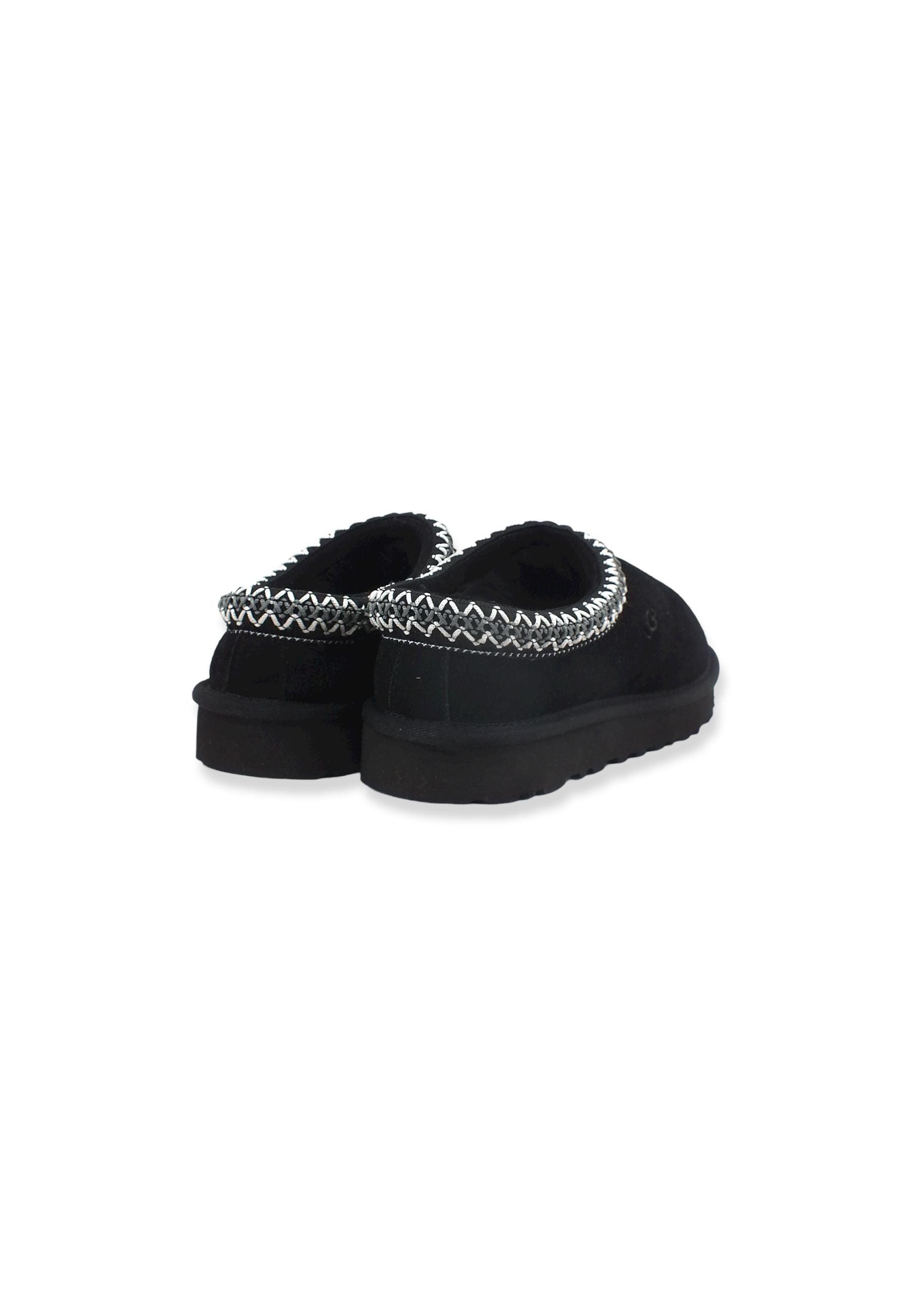 UGG Tasman Ciabatta Pelo Donna Black W5955 - Sandrini Calzature e Abbigliamento
