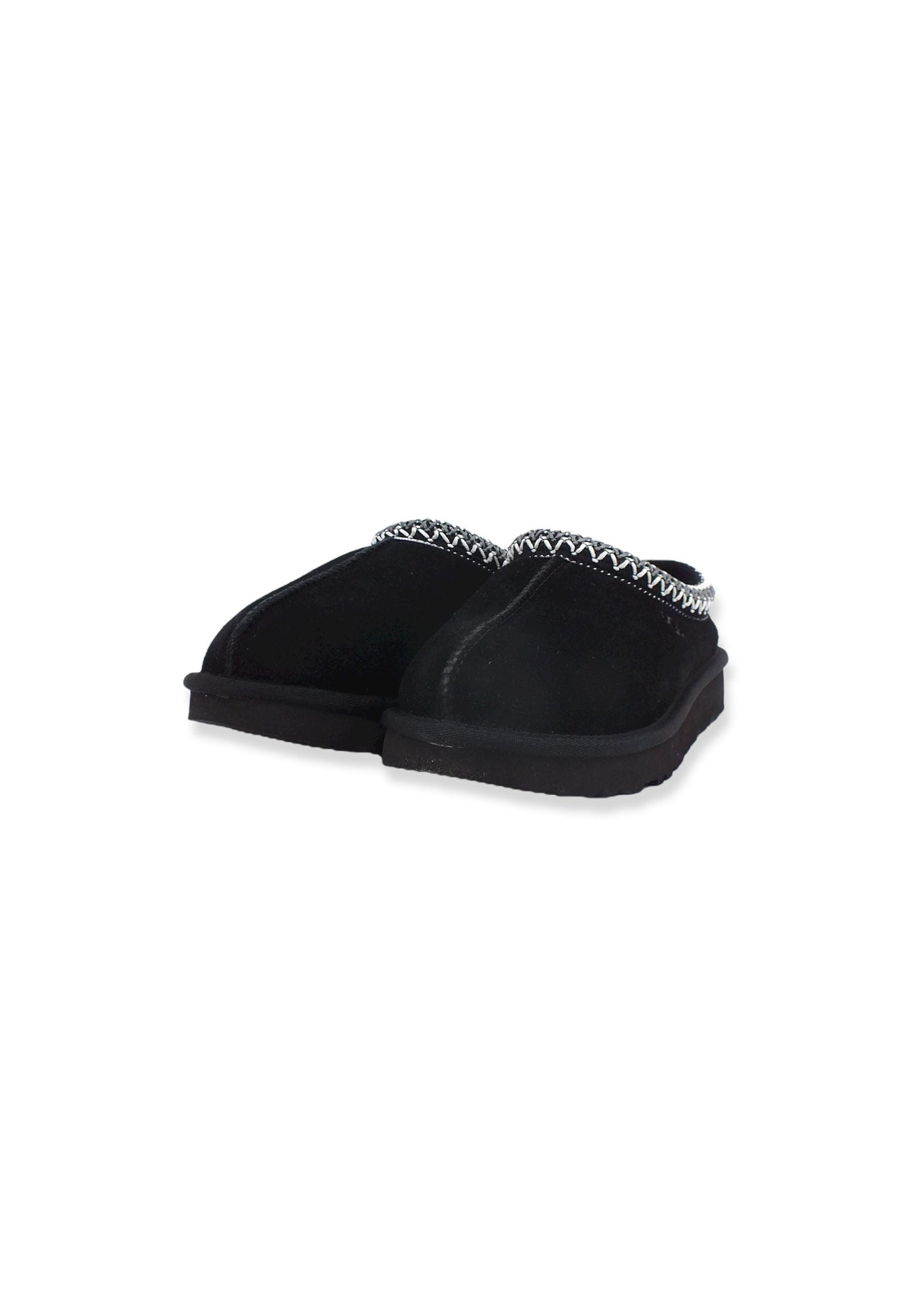 UGG Tasman Ciabatta Pelo Donna Black W5955 - Sandrini Calzature e Abbigliamento