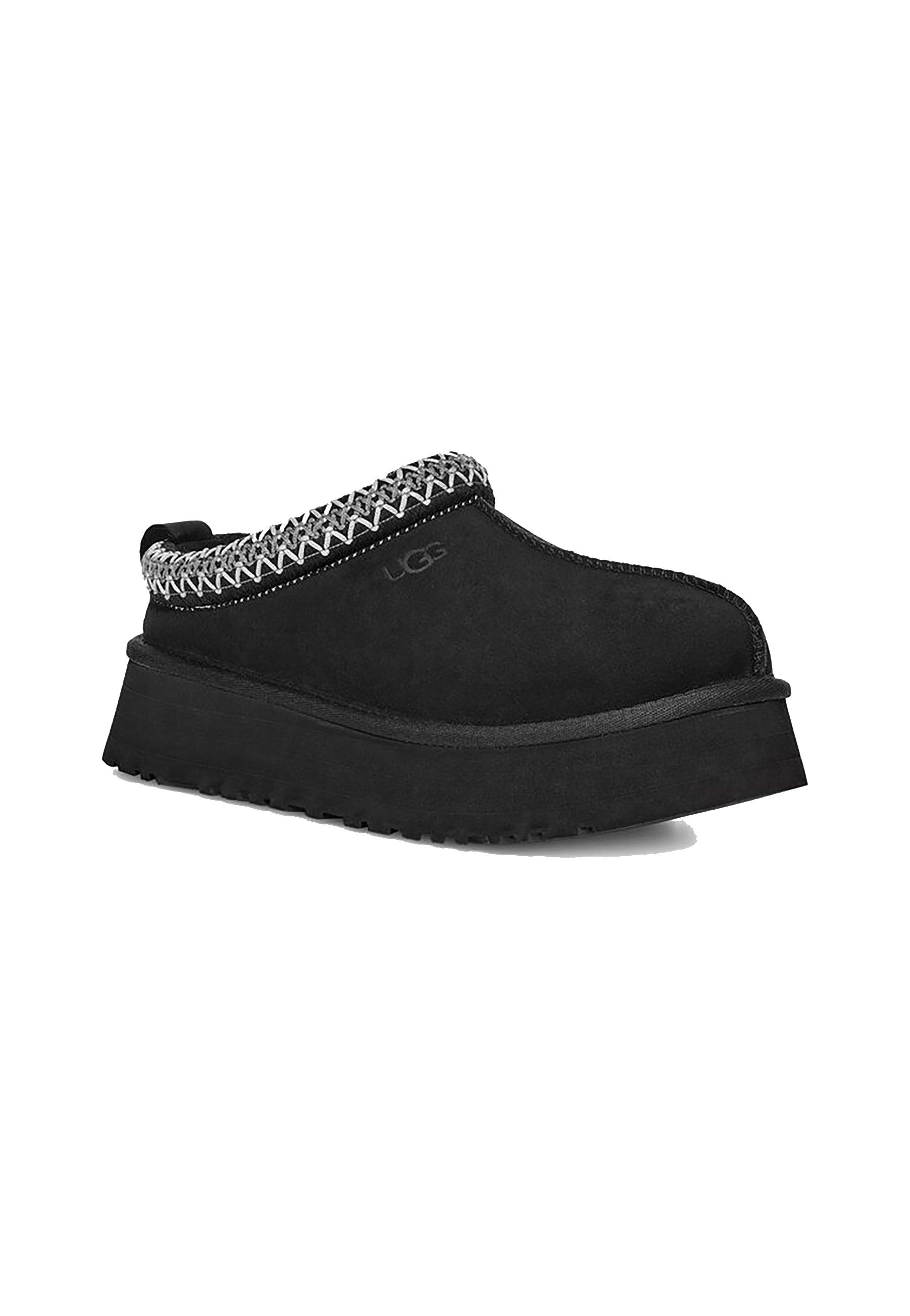 UGG W Tazz Ciabatta Slipper Platform Nero Black W1122553 - Sandrini Calzature e Abbigliamento