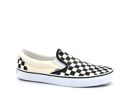 VANS Classic Slip On Checkboard Sneaker Black White VN000EYEBWW1 - Sandrini Calzature e Abbigliamento
