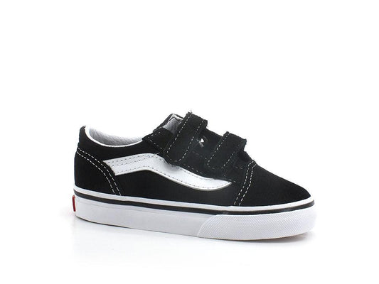 VANS Old Skool V Sneaker Kids Black VN000D3YBLK1 - Sandrini Calzature e Abbigliamento