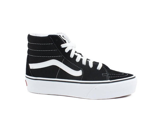 VANS Sk8-Hi Platform 2.0 Sneaker Black True White VN0A3TKN6BT - Sandrini Calzature e Abbigliamento