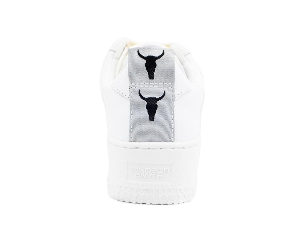 WINDSOR SMITH Racerr Sneaker Pelle White RACERR - Sandrini Calzature e Abbigliamento