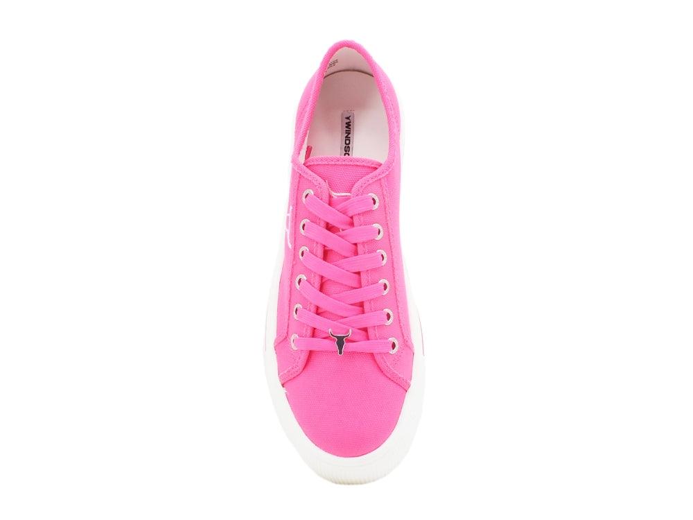 WINDSOR SMITH Ruby Neon Pink White RUBY - Sandrini Calzature e Abbigliamento
