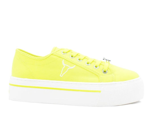 WINDSOR SMITH Ruby Neon Yellow White RUBY - Sandrini Calzature e Abbigliamento