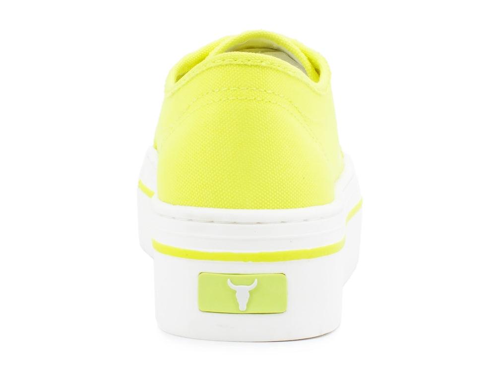 WINDSOR SMITH Ruby Neon Yellow White RUBY - Sandrini Calzature e Abbigliamento