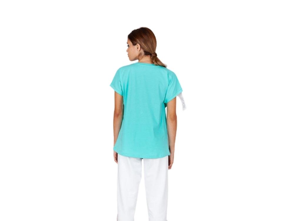 WOLM T-Shirt Oversize Donna Tiffany 21PEW124 - Sandrini Calzature e Abbigliamento