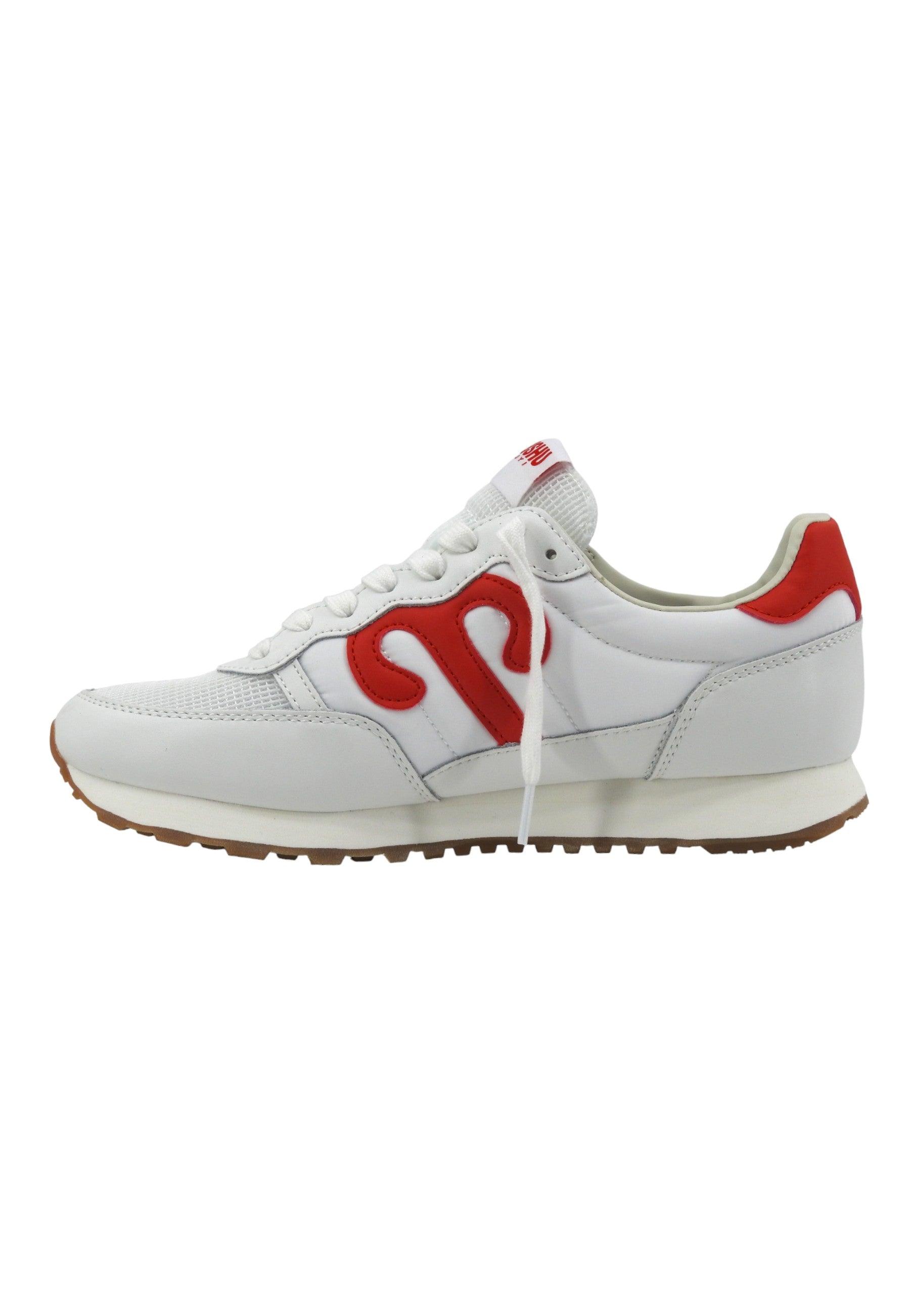 WUSHU Club 03 Sneaker Uomo White Red CLUB - Sandrini Calzature e Abbigliamento
