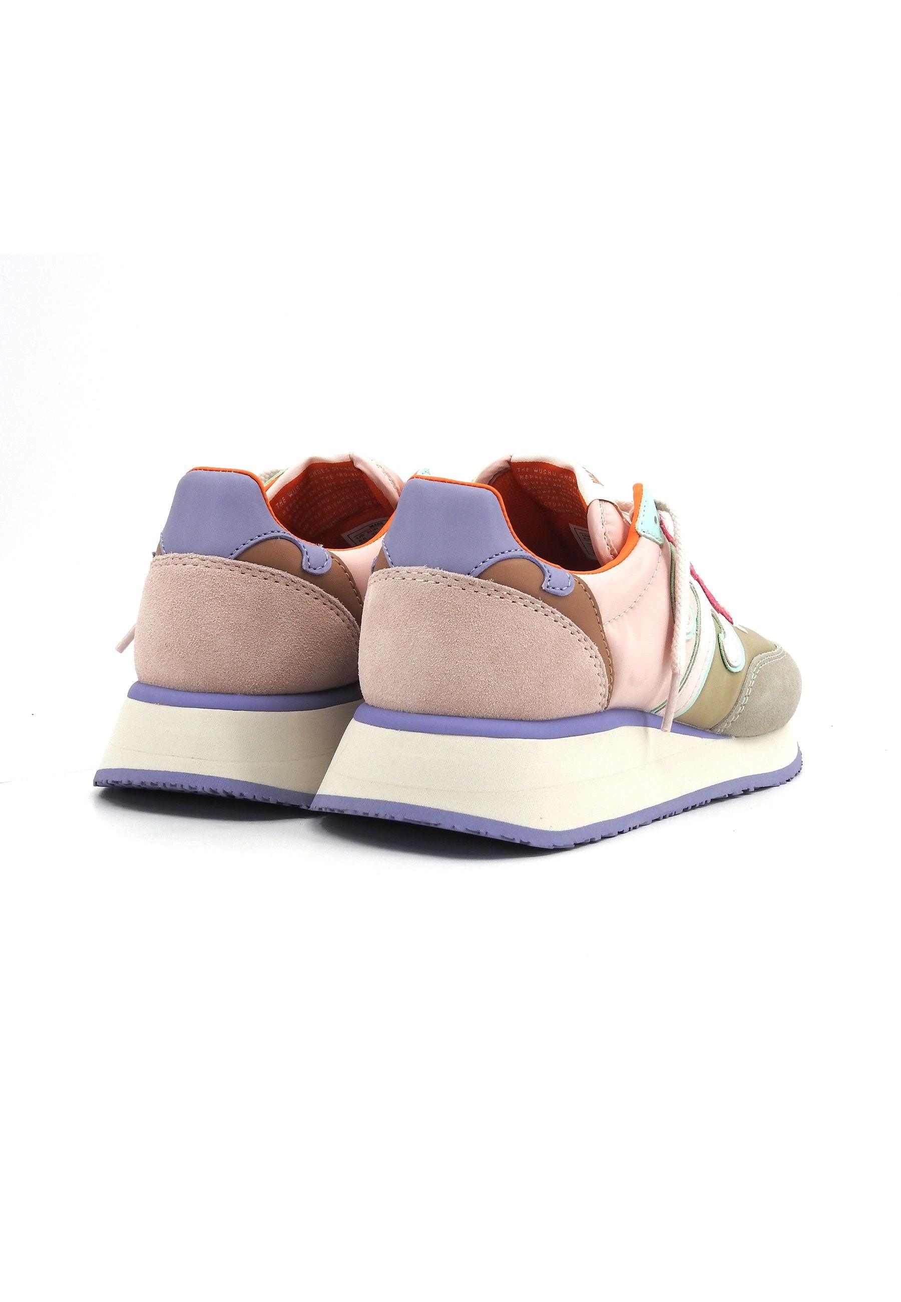 WUSHU Master Sneaker Donna Rosa Grey M465 - Sandrini Calzature e Abbigliamento