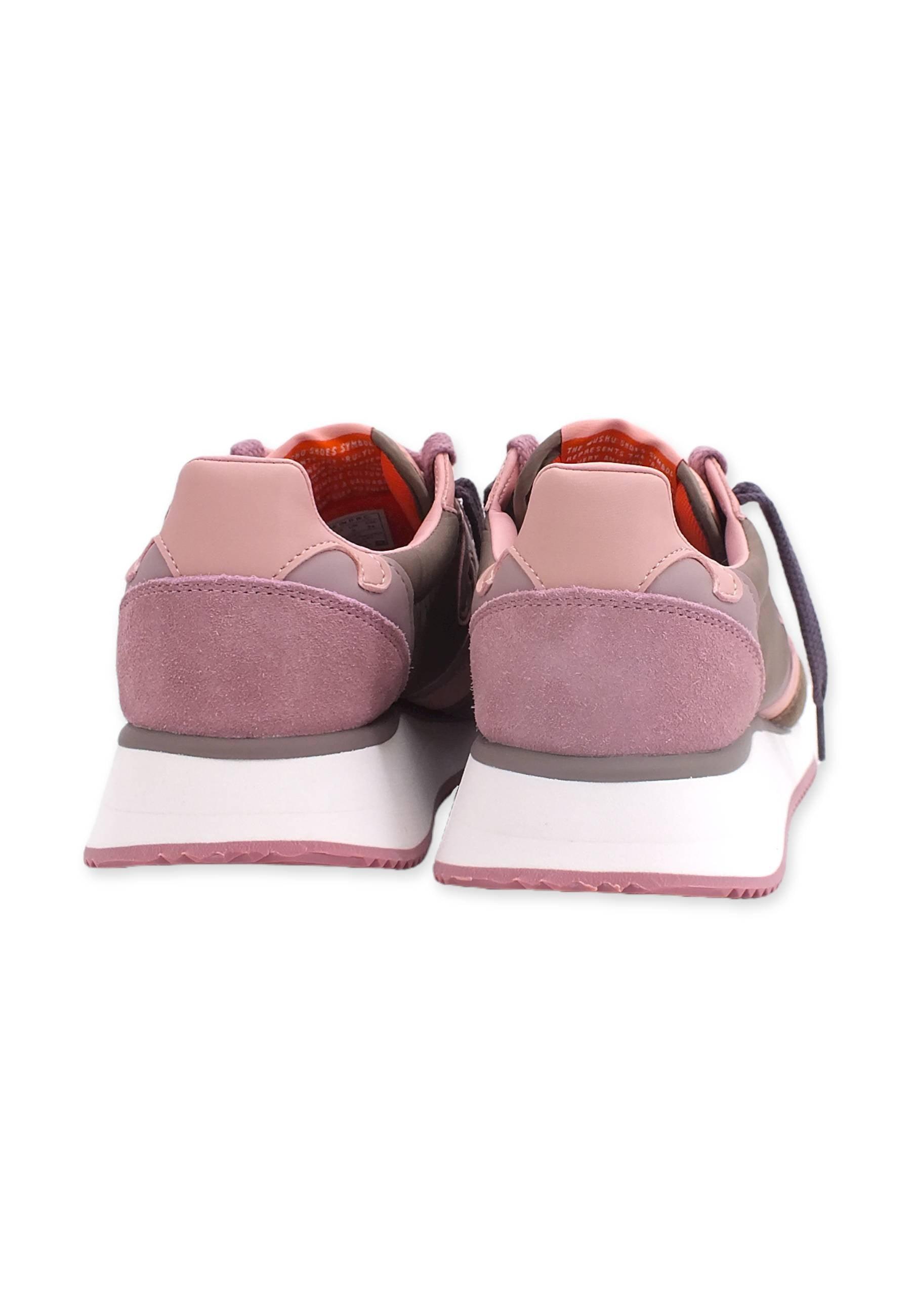 WUSHU Master Sneaker Donna Tortora Rosa M312 - Sandrini Calzature e Abbigliamento