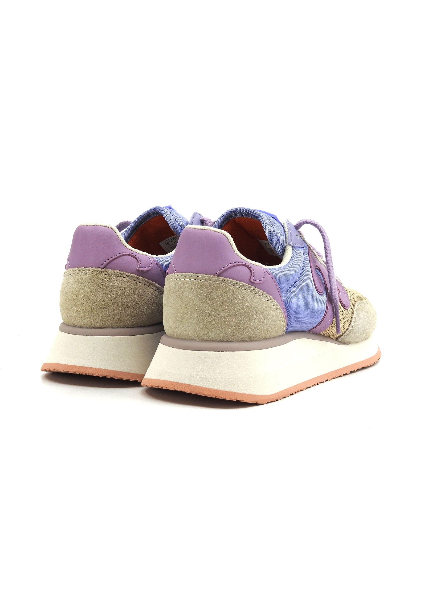 WUSHU Master Sport Sneaker Donna Viola Beige Bronze MS315 - Sandrini Calzature e Abbigliamento