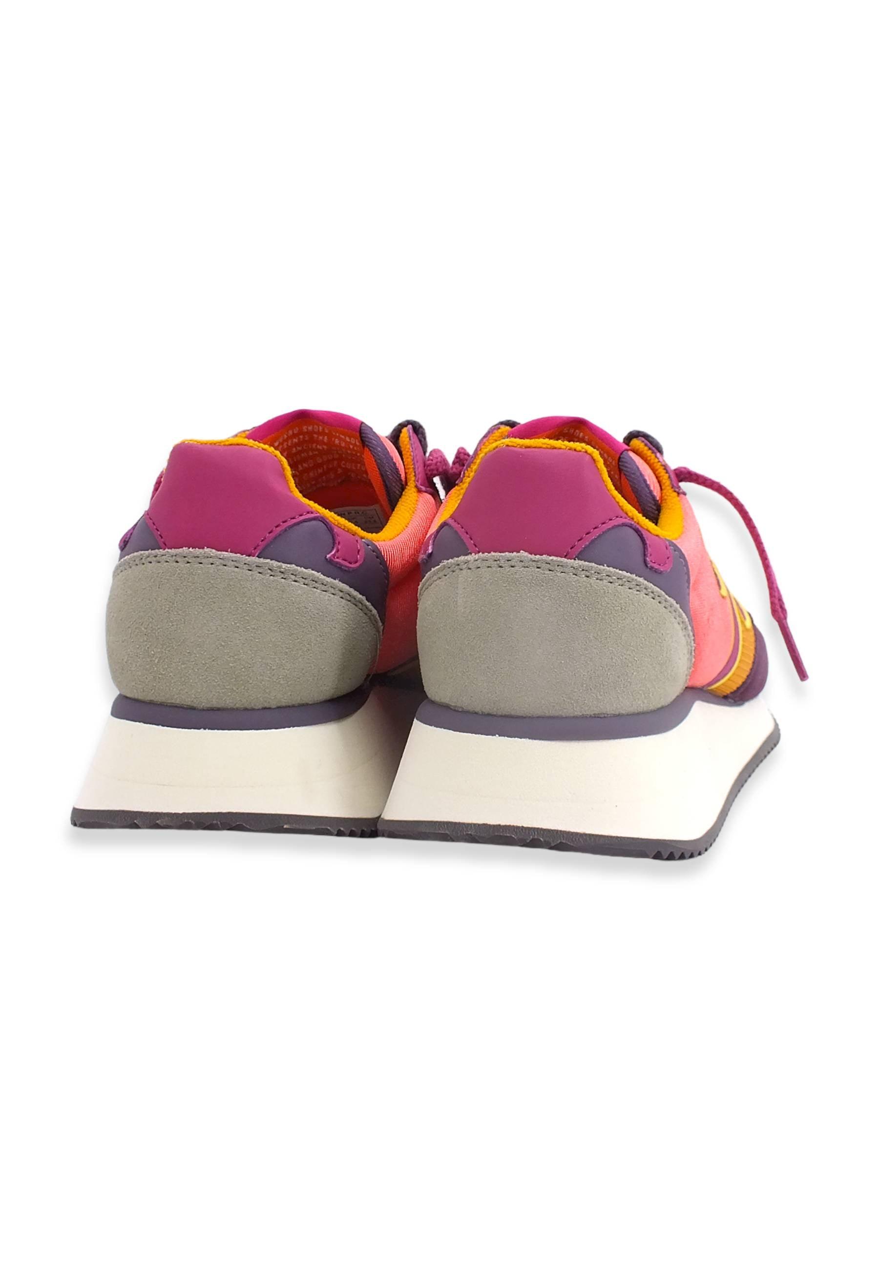 WUSHU Master Sport Sneaker Donna Violet Orange MS152 - Sandrini Calzature e Abbigliamento