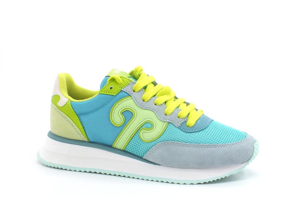 WUSHU Master Sport Sneaker Running Green Azure MS102 - Sandrini Calzature e Abbigliamento