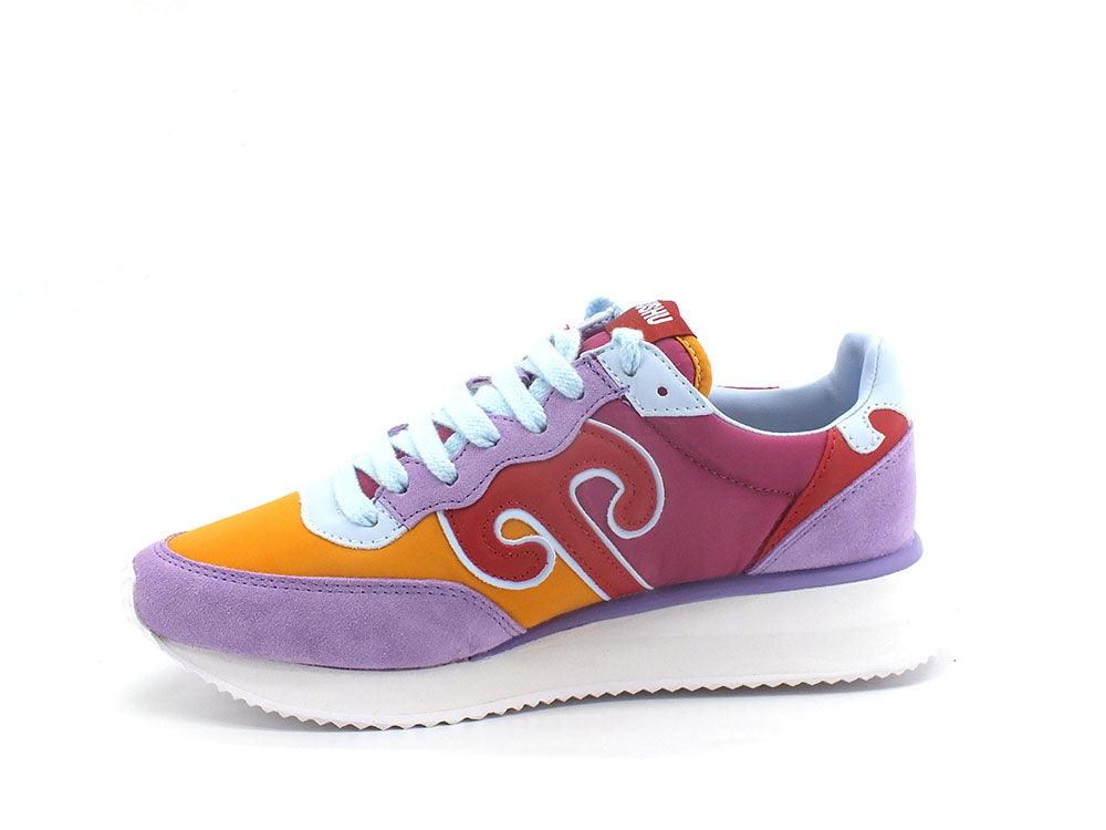 WUSHU Master Sport Sneaker Running Lilla Multi M257 - Sandrini Calzature e Abbigliamento