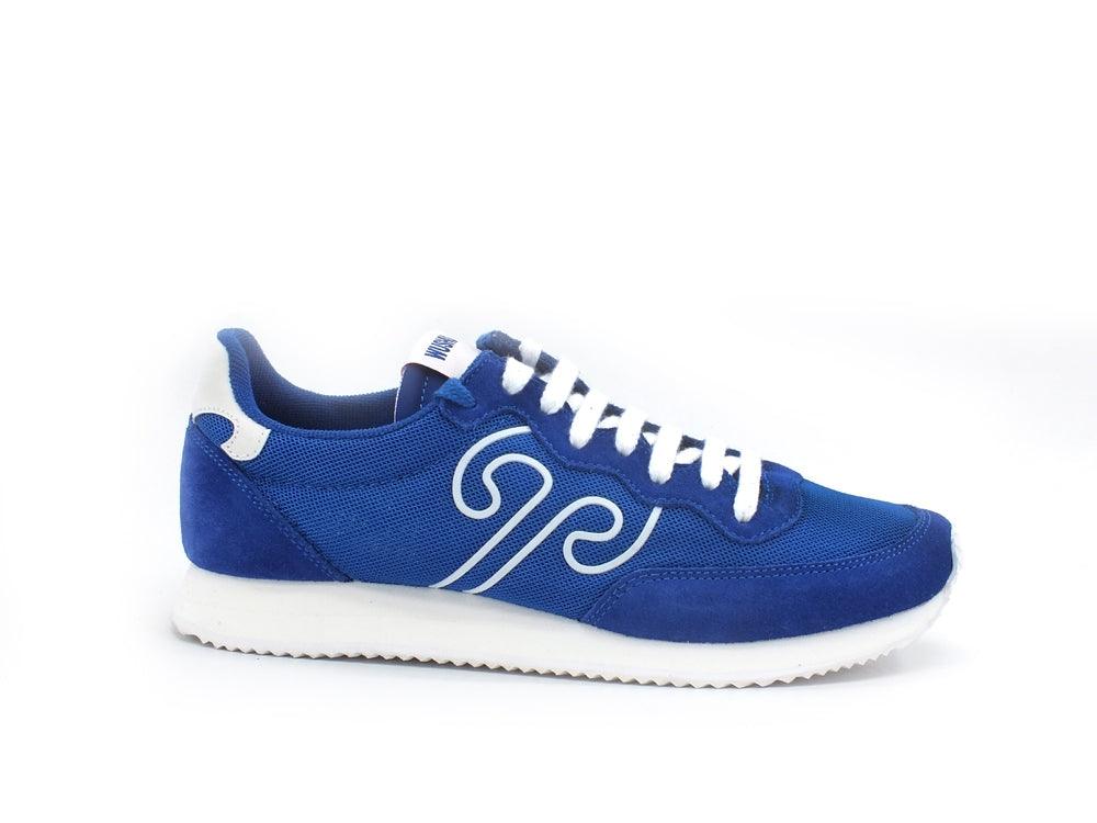 WUSHU Ruy Tiantan Sport Sneaker Running Uomo Bluette White TS14 - Sandrini Calzature e Abbigliamento