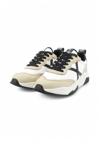 MUNICH Sneakers Donna Bianco Nero 8770105-PE25