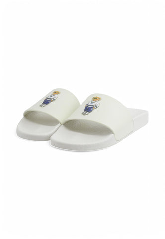 POLO RALPH LAUREN Ciabatte Bianco Orso 809962615001-PE25