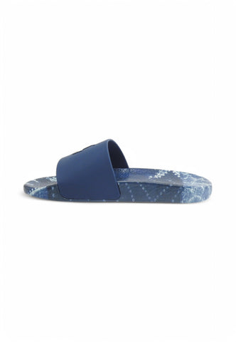 POLO RALPH LAUREN Ciabatte Blu Bianco Fantasia 809961002002-PE25