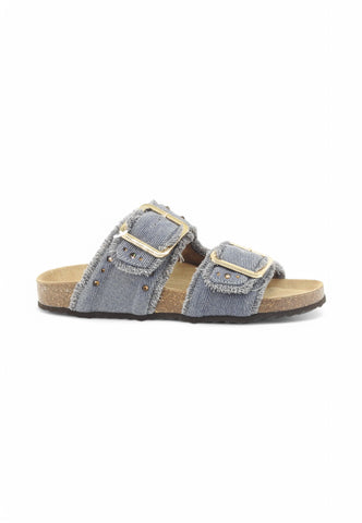 GEOX Ciabatte Donna Blu Denim Strass D55Y3S11-PE25-C4005