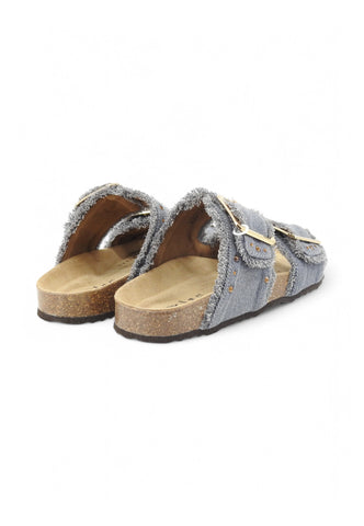 GEOX Ciabatte Donna Blu Denim Strass D55Y3S11-PE25-C4005