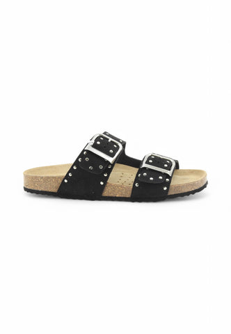 GEOX Ciabatte Donna Nero Borchie D55Y3I000AU-PE25-C9999