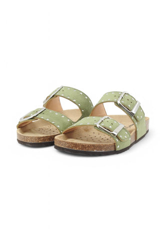 GEOX Ciabatte Donna Verde Borchie D55Y3I000AU-PE25-C3016