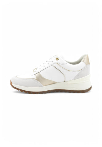 GEOX Sneakers Donna Bianco Grigio Oro D5500A8522-PE25-C1327