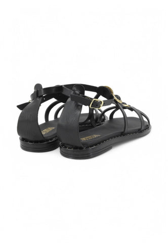 JEIDA Sandali Donna Nero Pietre J311N-PE25