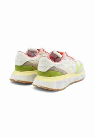PREMIATA Sneakers Donna Beige Multicolor LAURYN-PE25-VAR7481