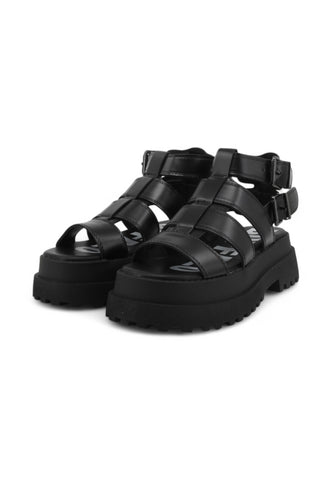 BUFFALO Sandali Donna Nero 1602269-PE25