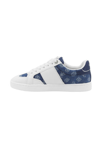 GUESS Sneakers Donna Bianco Blu Denim FLJRO4DEN12-PE25-WHBLU