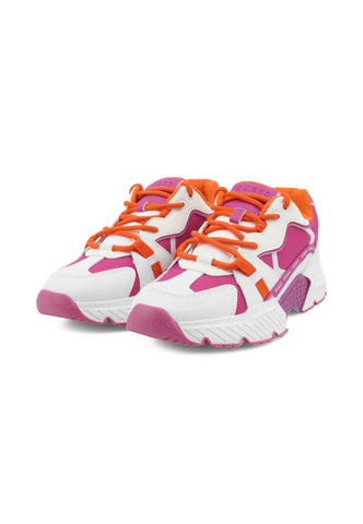 GUESS Sneakers Donna Bianco Rosa FLJCARELE12-PE25-ROSE
