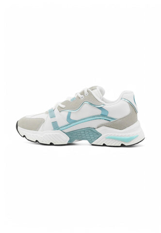 GUESS Sneakers Donna Bianco Verde FLJCARELE12-PE25-WHIAQ