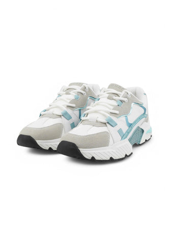 GUESS Sneakers Donna Bianco Verde FLJCARELE12-PE25-WHIAQ