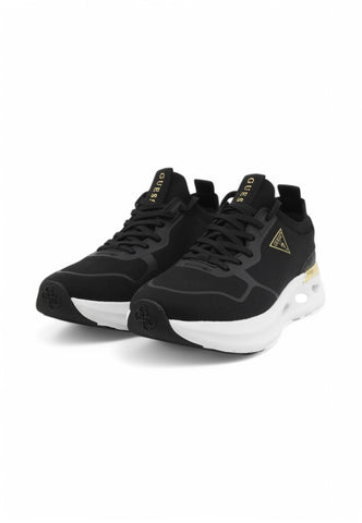 GUESS Sneakers Donna Nero Oro FLJSOLFAB12-PE25-BLACK