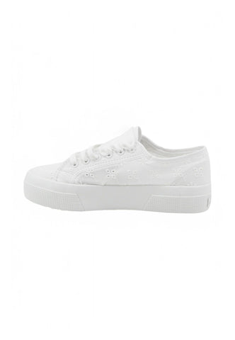 SUPERGA Sneakers Donna Bianco Ricamo S2148KW-PE25-A0A