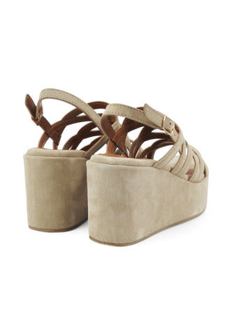 CAFE NOIR Sandali Zeppe Donna Beige C1HM6061-PE25-M006