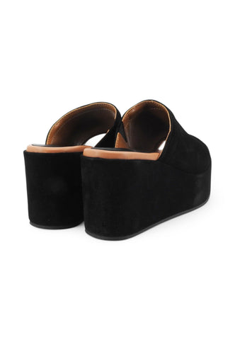 CAFE NOIR Sandali Zeppe Donna Nero C1HM6062-PE25-N001