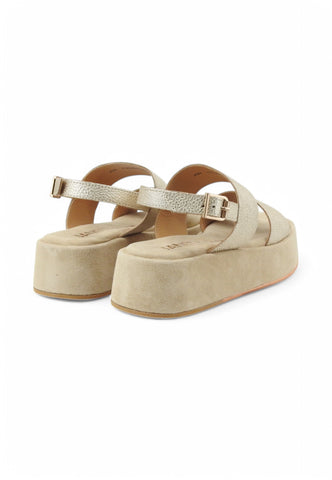 JANET Sandali Donna Oro Beige J-121-PE25-J114